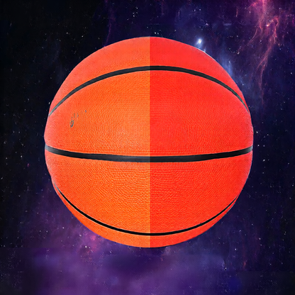 Glow-in-the-dark Reflective Rubber Battery Basketball